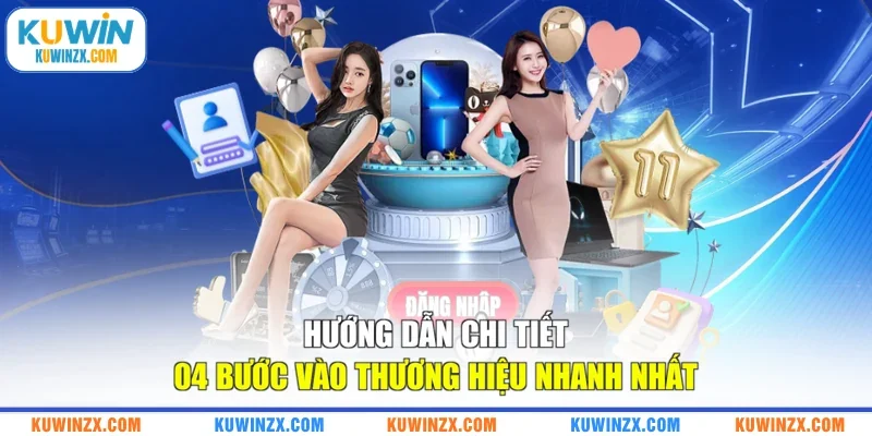Hướng dẫn chi tiết 04 bước vào thương hiệu nhanh nhất